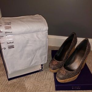 Stuart Weitzman Cork Wedge